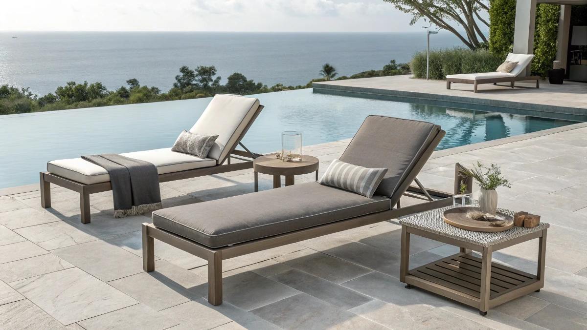 modern pool furniture
